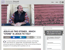 Tablet Screenshot of antonemgoyak.com